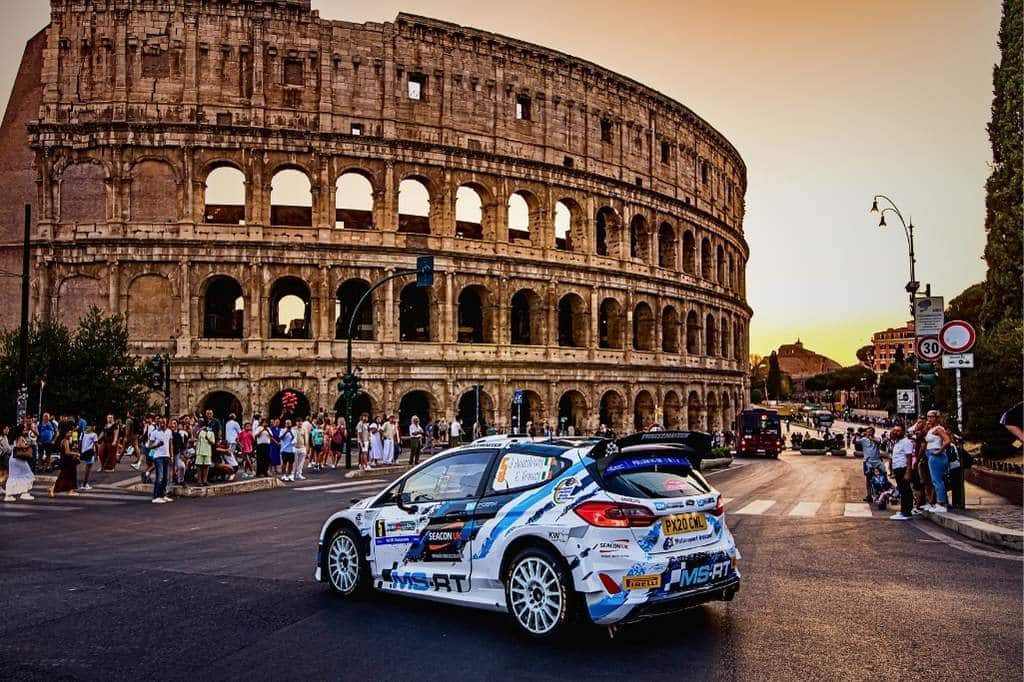 jon armstrong white fiesta rome coliseum erc 2024 (1)